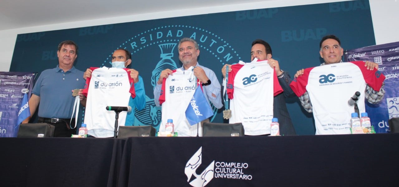 Presentan jersey y medalla para el Duatlón de Puebla 