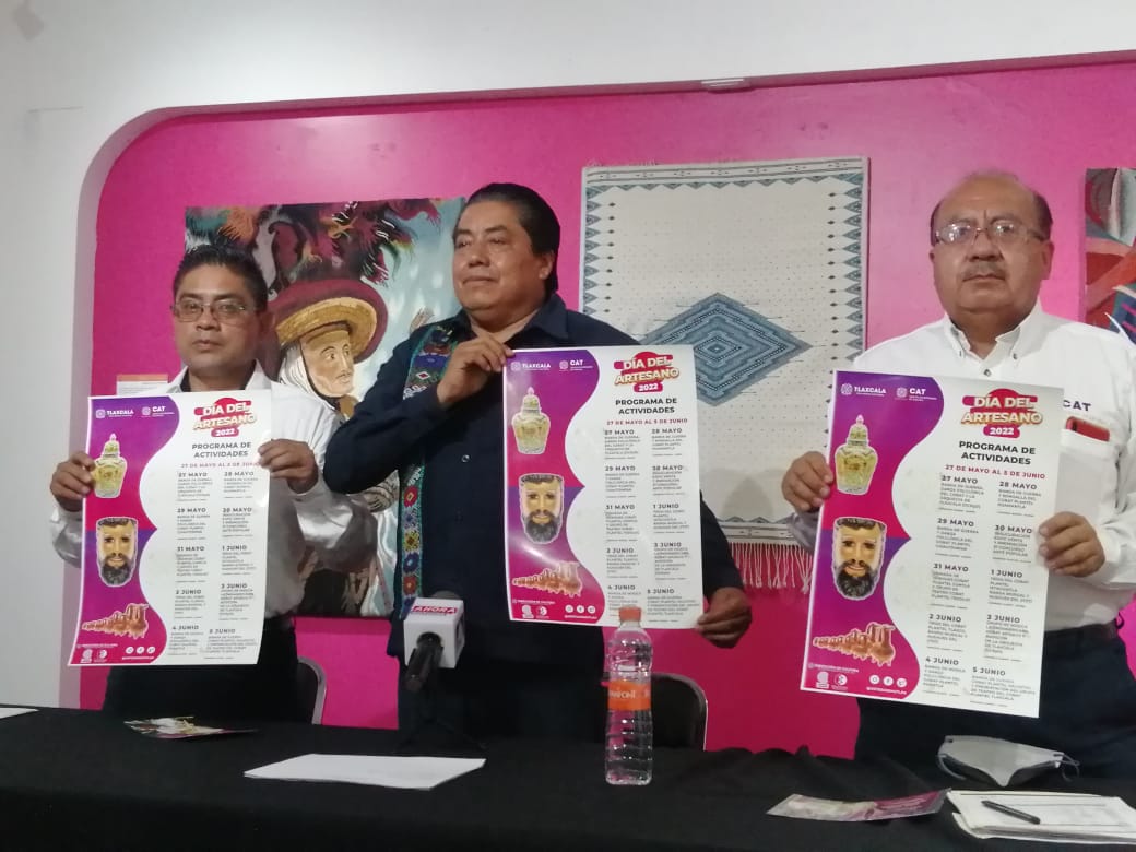 Preparan festejo a artesanos de Tlaxcala