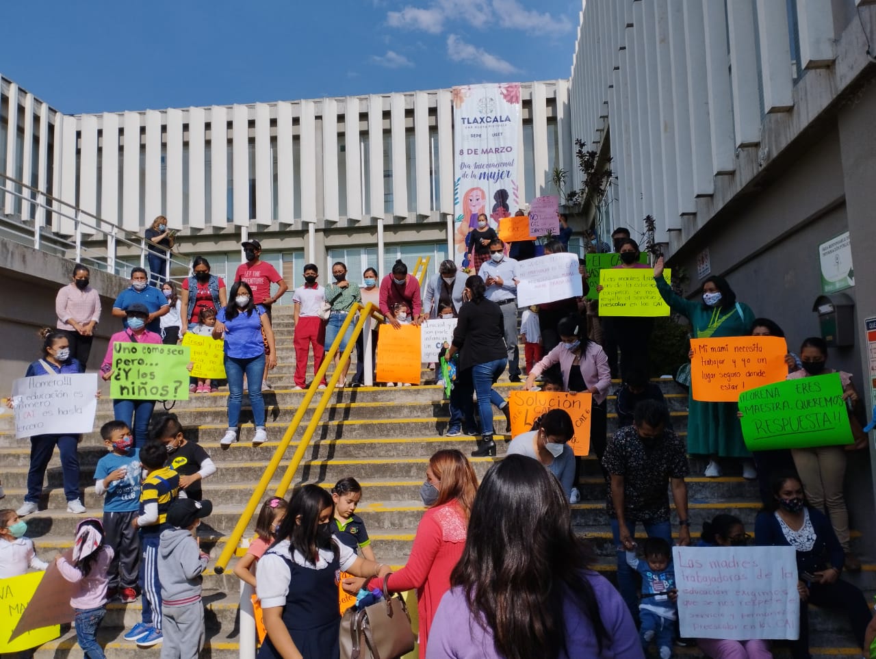 Arrecian solicitudes de mantener preescolar en CAI de Tlaxcala