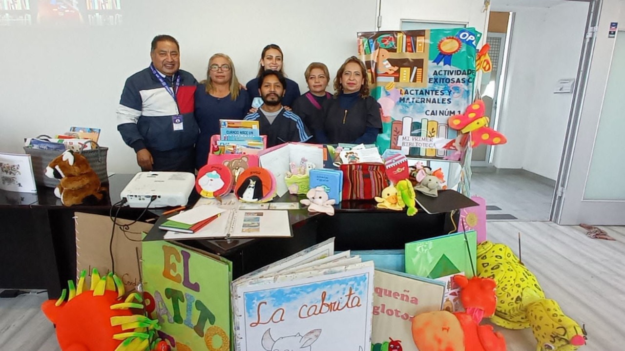 Realizó SEPE-USET La Mini Expo “Mi Primera Biblioteca”