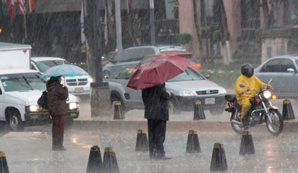 Se prevén lluvias en el norte y centro del país además de  posibles deslaves e inundaciones en el sureste 