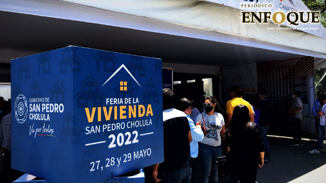 Ayuntamiento de San Pedro Cholula inauguró la “Feria de la Vivienda 2022”
