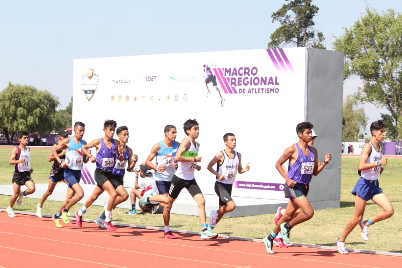 Culmina con éxito el Macro Regional de Atletismo en Tlaxcala