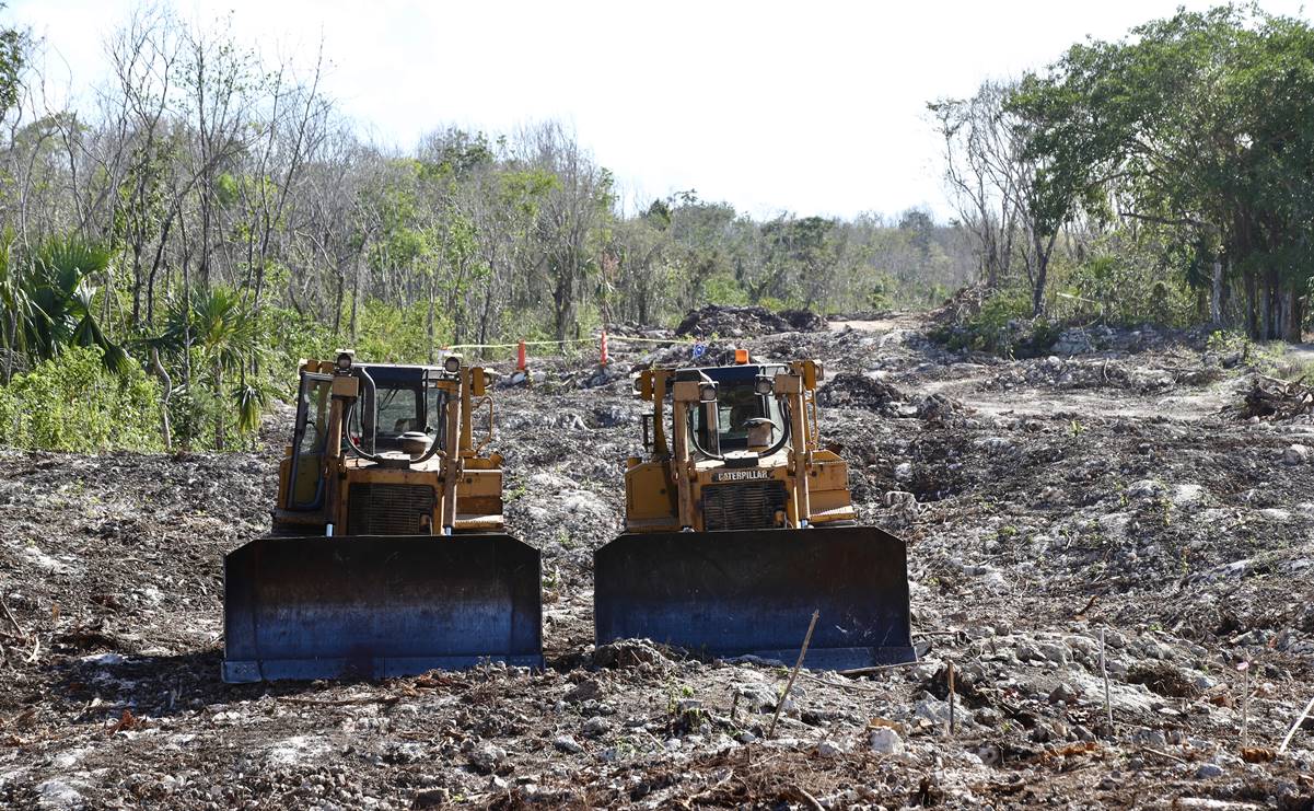 Ordena Juez federal suspensión definitiva de obras en el tramo 5 del Tren Maya