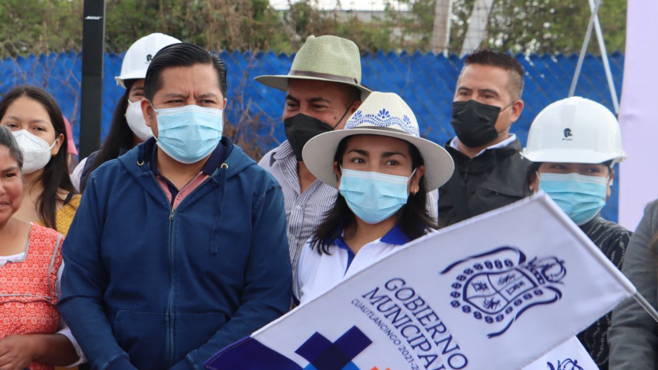 Ayuntamiento de Cuautlancingo dio el banderazo de la Casa de la Salud y de la Inspectoría del Barrio Nuevo León 