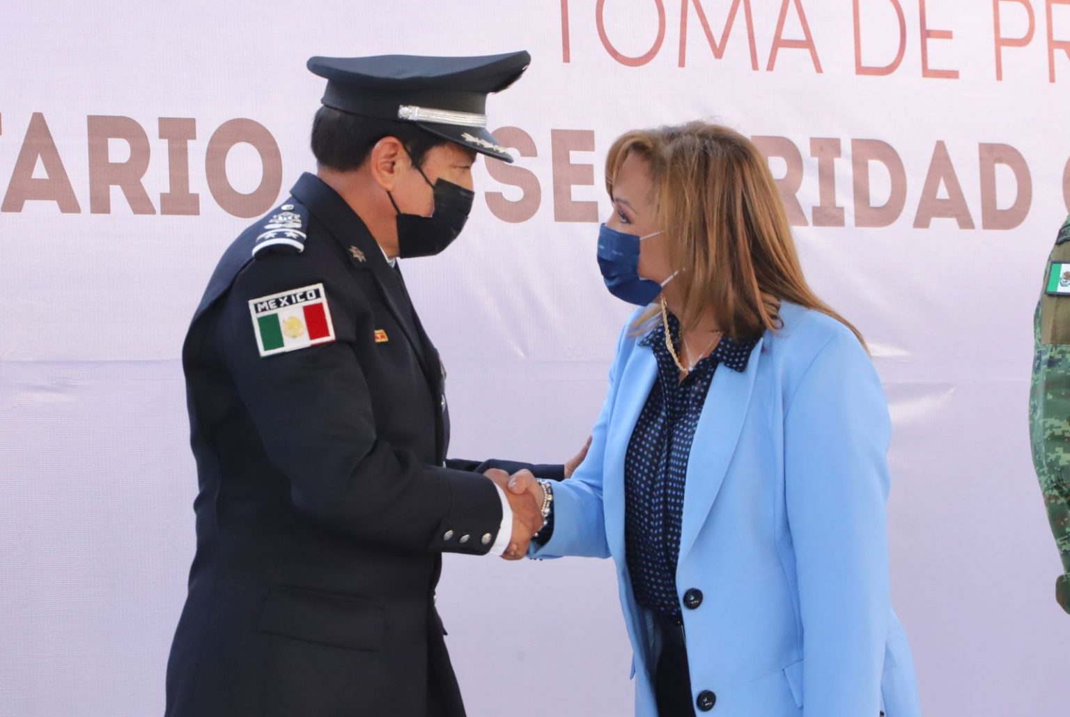 Gobernadora Lorena Cuéllar tomó protesta a Raúl Ruiz García como Secretario De Seguridad Ciudadana