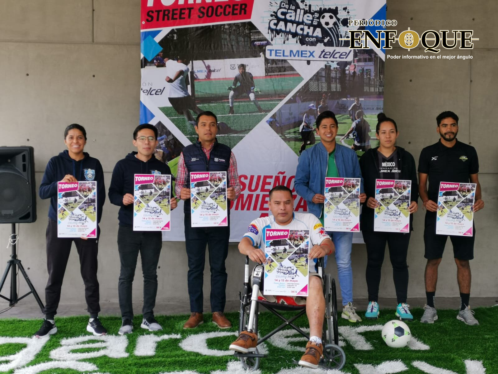 Anuncian el torneo Street Soccer en el Paseo Bravo 