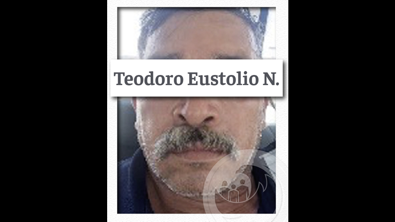 Teodoro Eustolio N. es enviado a prisión por secuestro en Puebla; se encontraba laborando Baja California