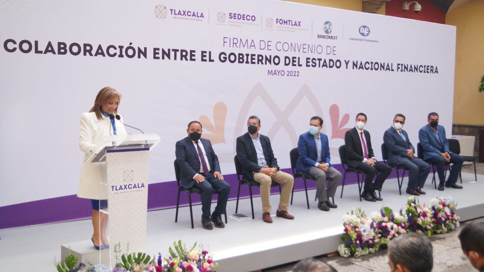Prometen apoyo a sector empresarial con firma de convenio