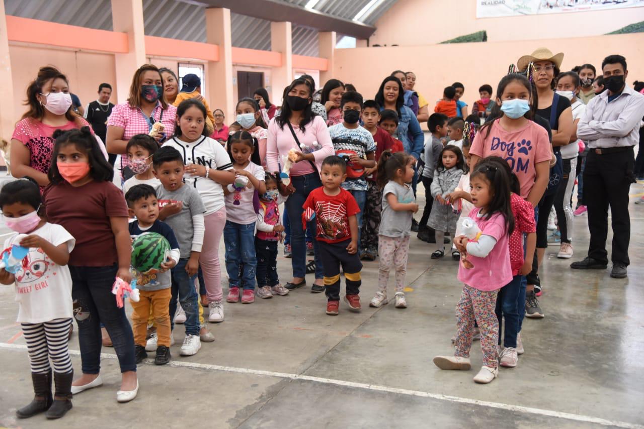 Siguen festejos de Día del niño en capital tlaxcalteca