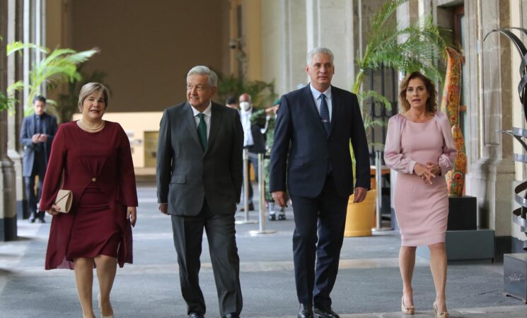 16SEP21 Presidente AMLO recepcion Cuba 03 745x450