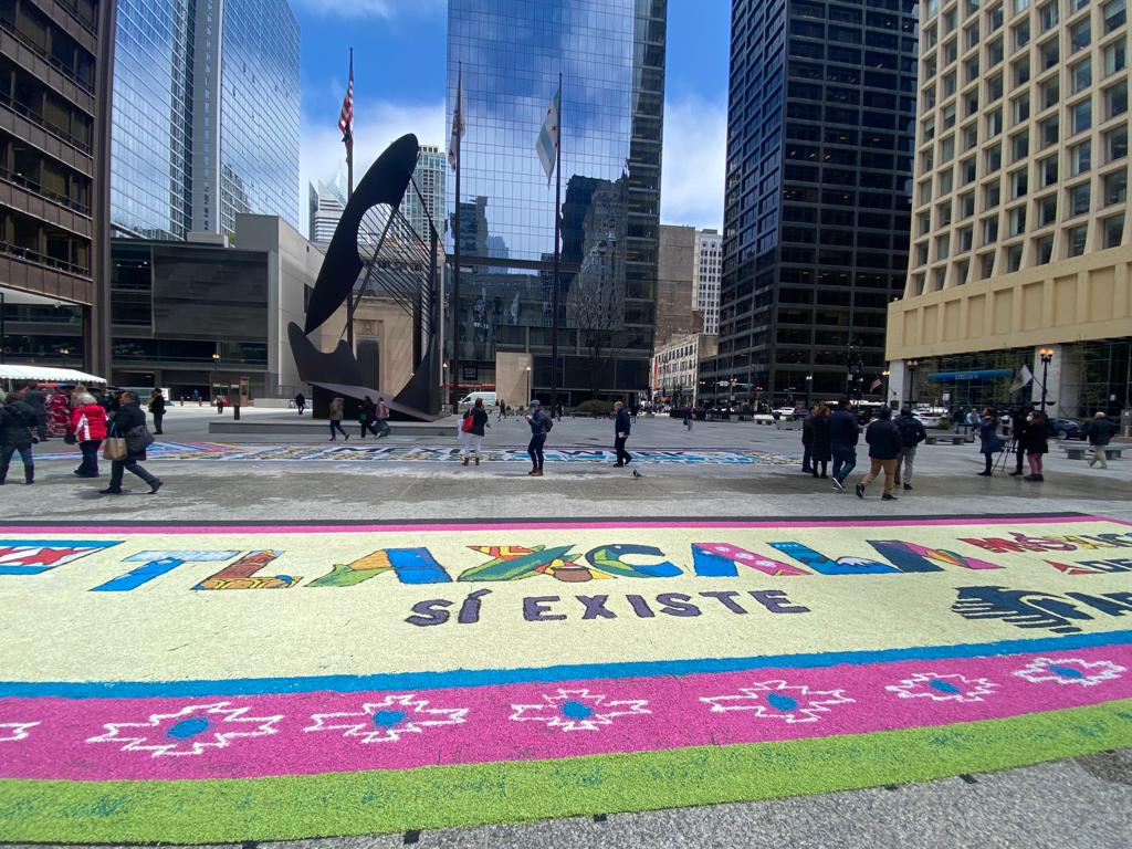 Tlaxcala, presente en el “México Week 2022” con alfombras de artesanos huamantlecos