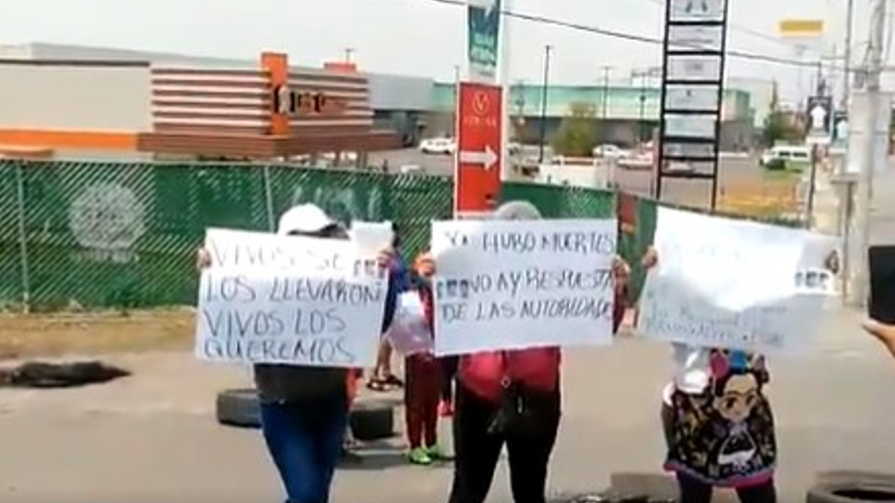 coronango manifestacion desparecidos jovenes