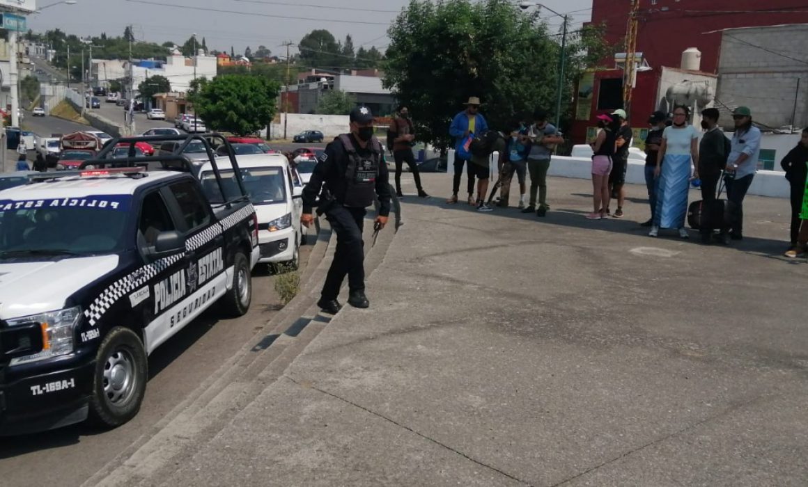 Despliegan operativo durante Marcha por la liberación del cannabis