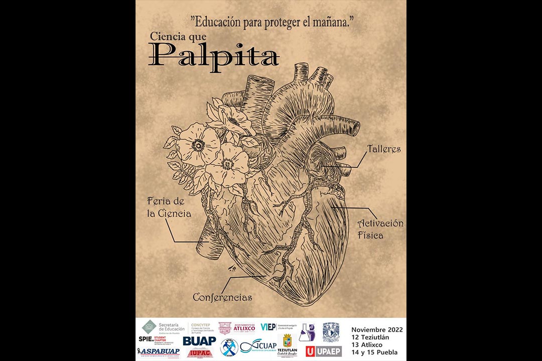 Asiste al evento “Ciencia que Palpita” en Atlixco para conocer acerca de la salud del corazón