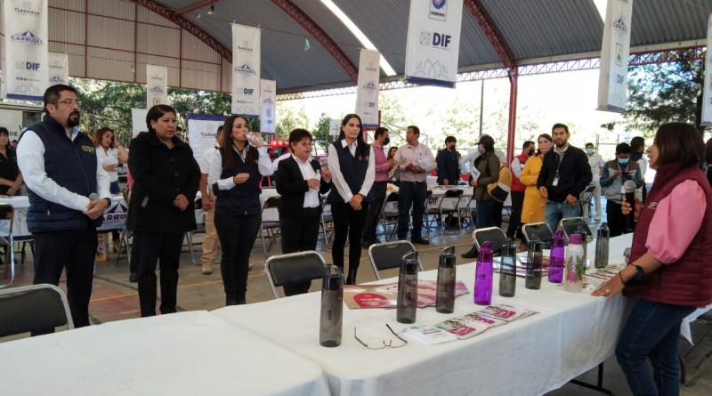 Carrusel de Información y Servicios se lleva a cabo en Panotla