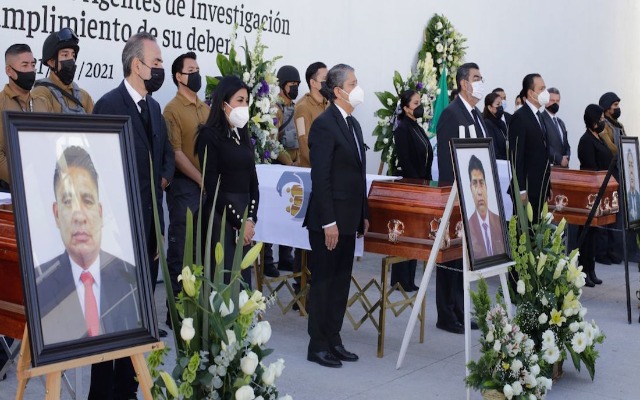 Aún se desconoce la identidad del autor intelectual de asesinato de agentes ministeriales en Tecamachalco