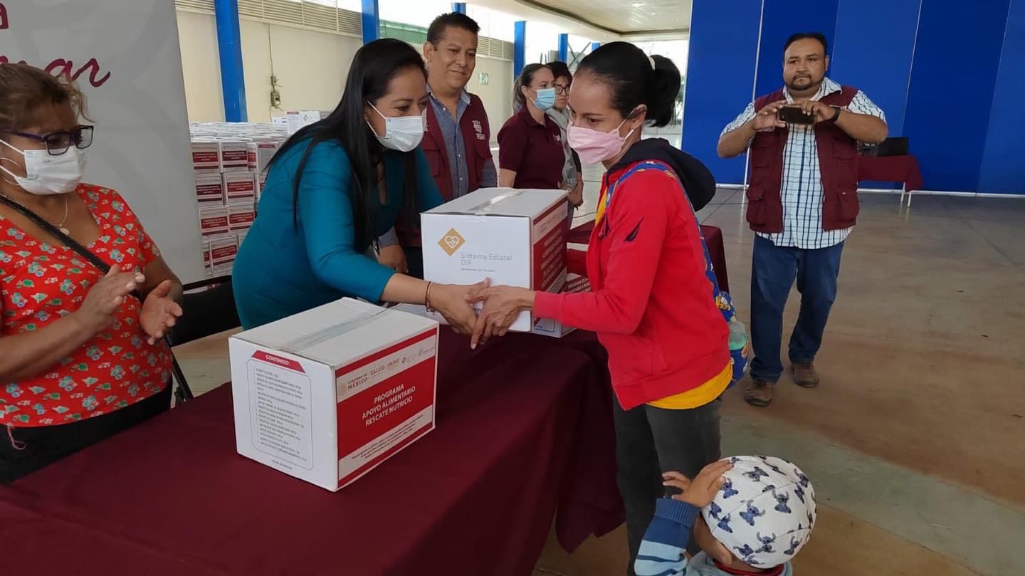 SEDIF y DIF Atlixco harán entrega de más de 10 mil apoyos alimentarios