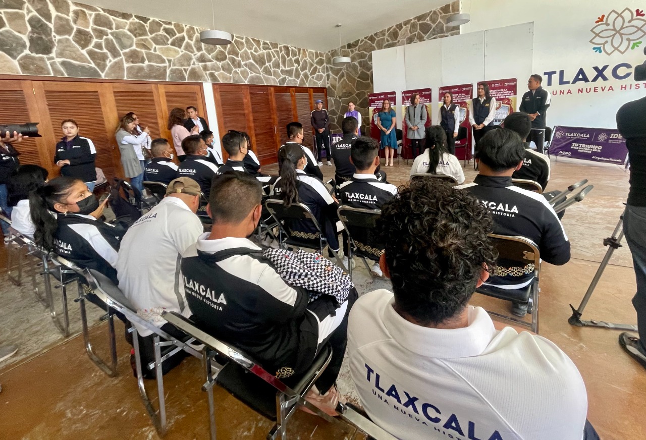 Desean éxito a deportistas que participarán en paranacionales 2022