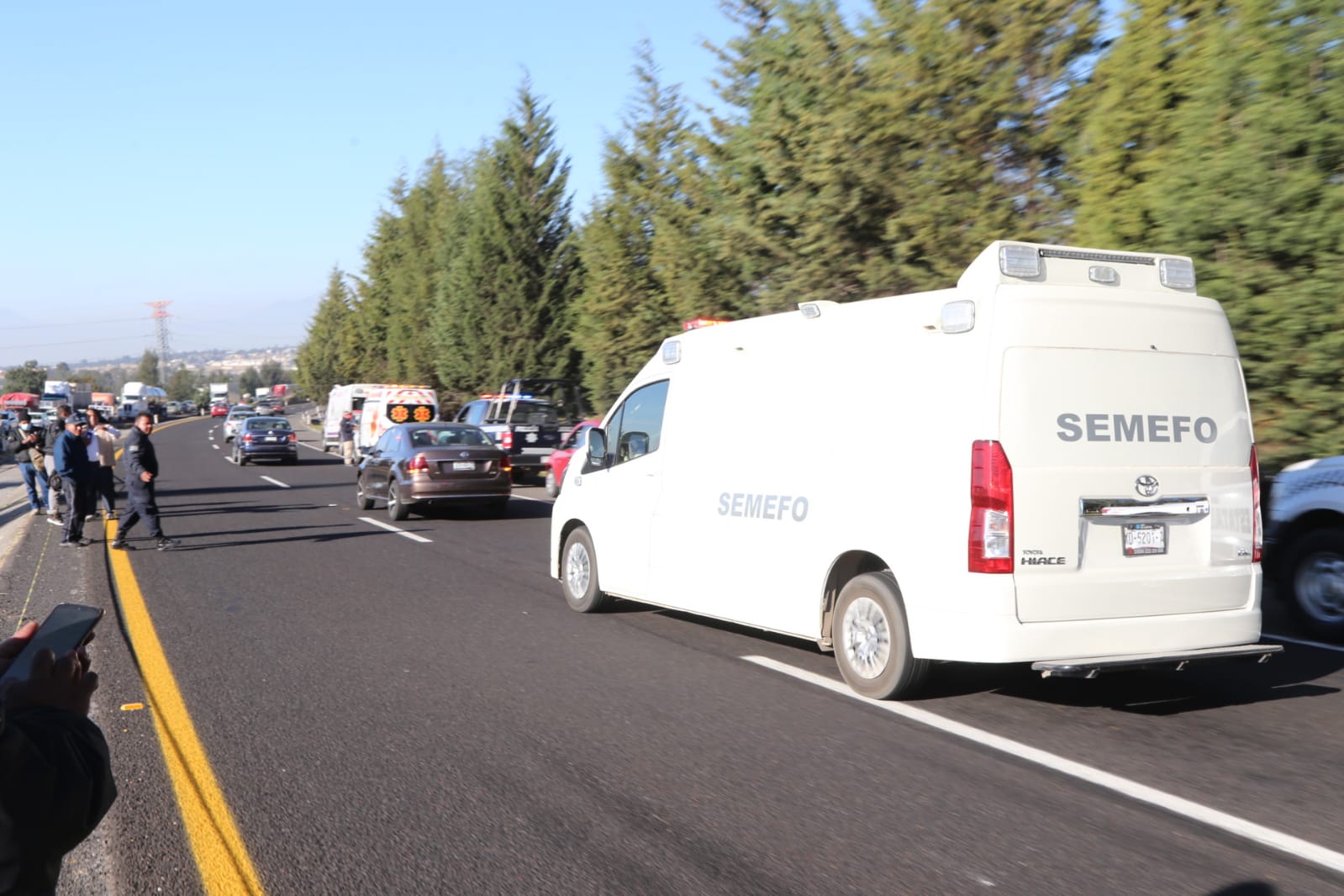 Embisten y matan a hombre en el Libramiento Apizaco-Huamantla 