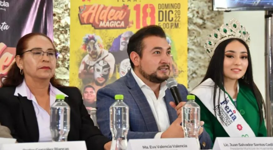 Alcalde de Huamantla anuncia Segunda Edición de la “Aldea Mágica 2022”