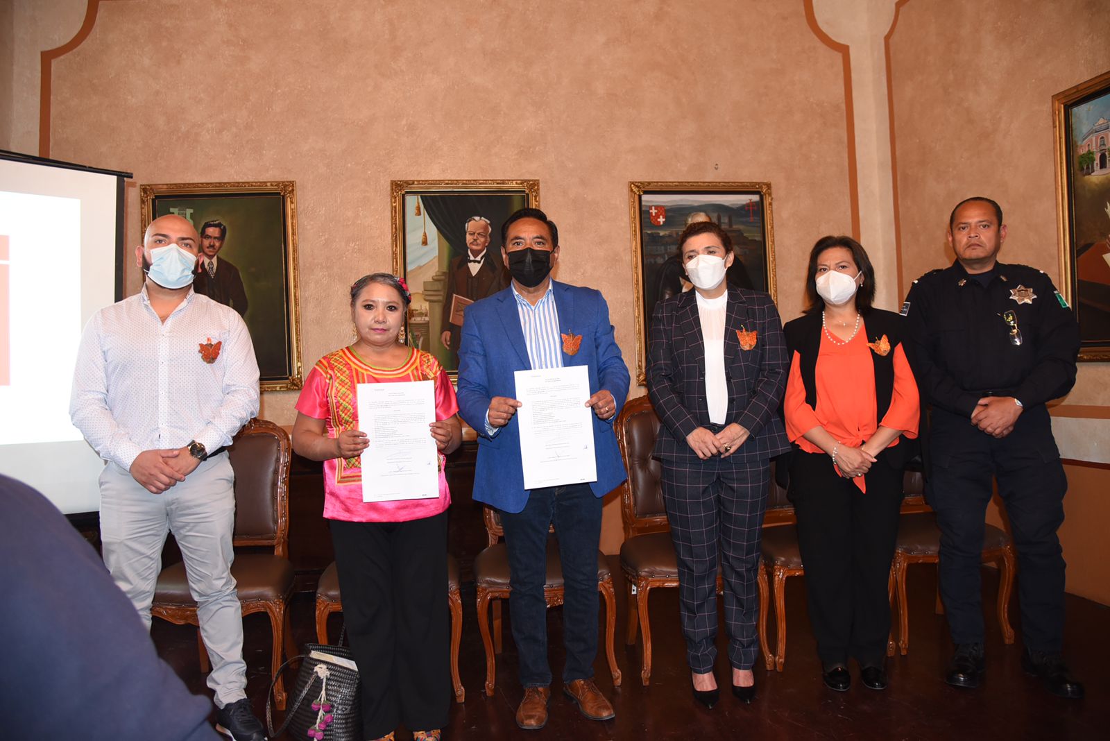 En Tlaxcala capital se ponen en marcha 36 Puntos Naranja en favor de la seguridad de las ciudadanas