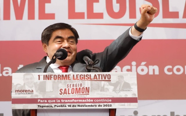 Barbosa aplaza fecha para marcha por la 4T en Puebla