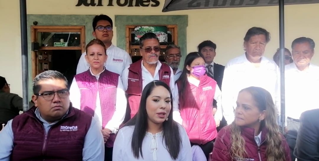 Llama Tonantzin Fernandez a morenistas cholultecas a unirse a la manifestación de AMLO y del gobernador Miguel Barbosa Huerta