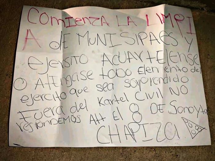 Sicarios de Los Chapitos amenazaron con “limpia” de militares y municipales en Caborca, Sonora