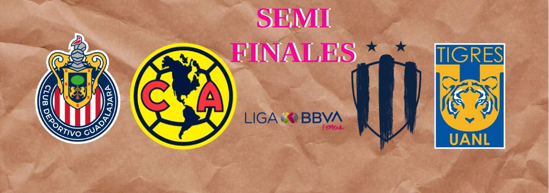 Listas las semifinales de la Liga MX Femenil
