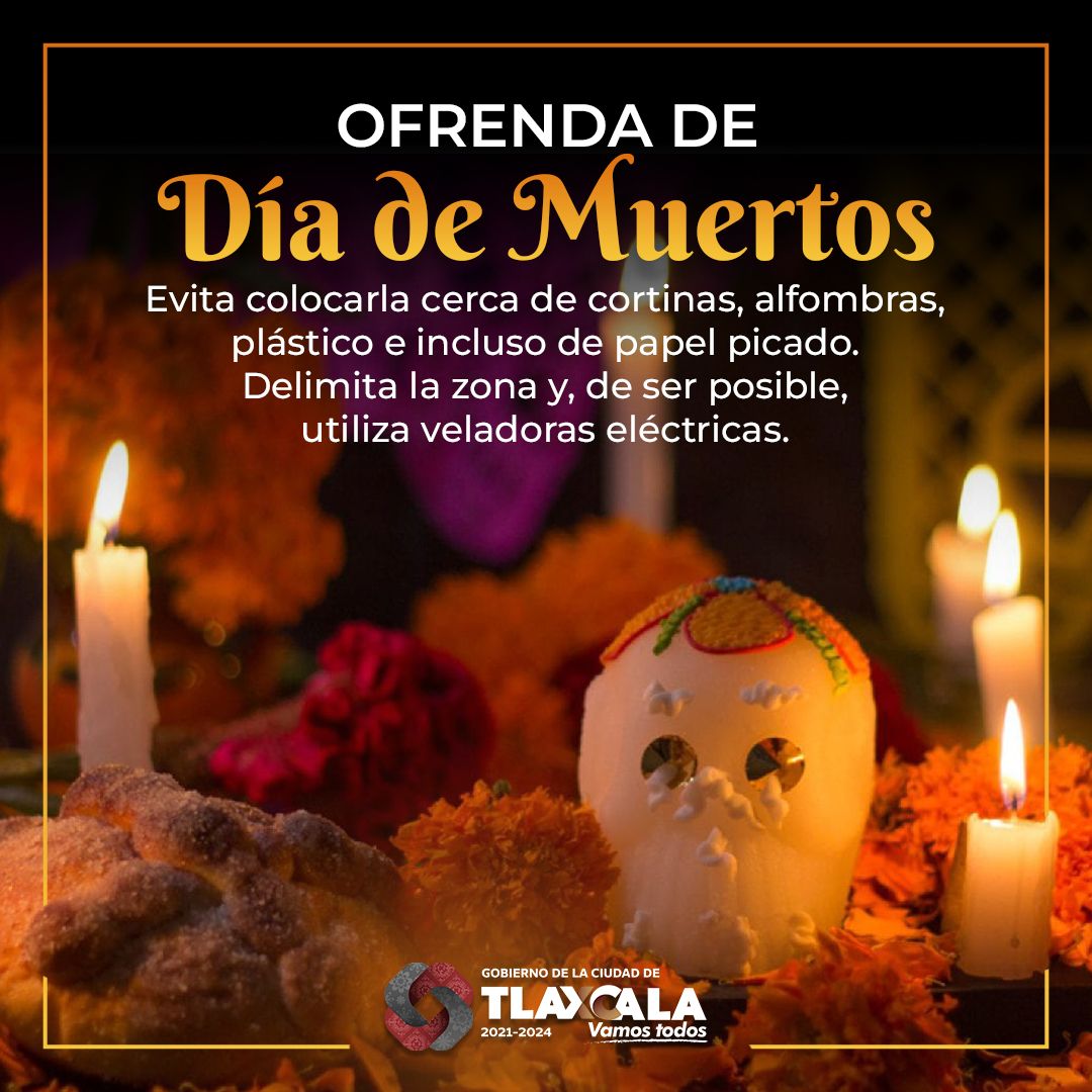 Ayuntamiento de Tlaxcala promueve Celebración de Día de Muertos