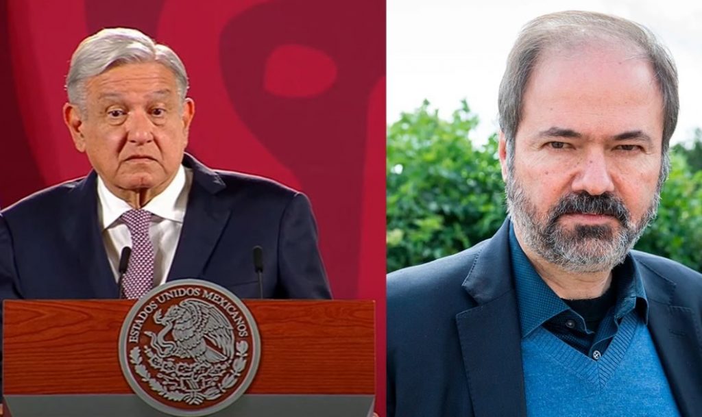 Se lanza AMLO contra el escritor Juan Villoro por criticar a la 4T