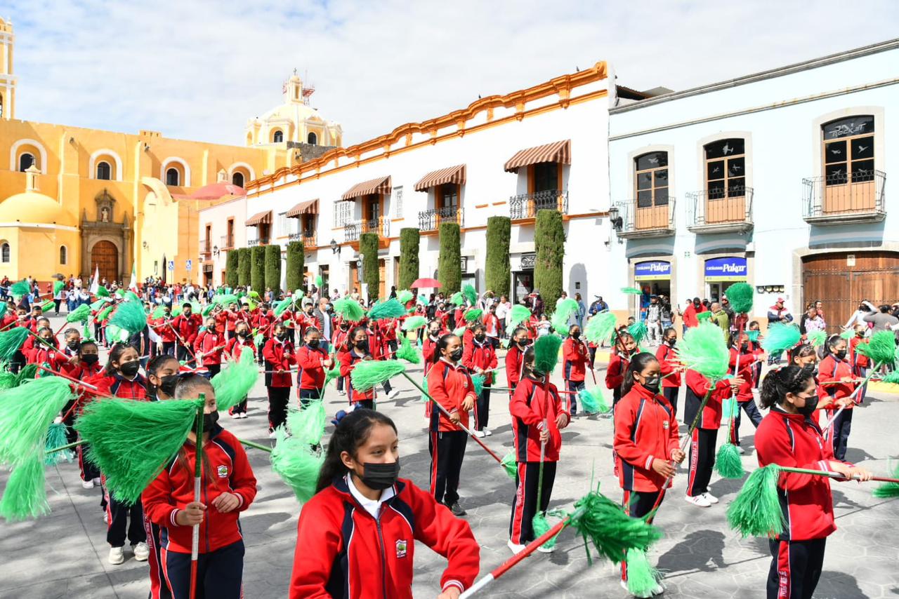 Ayuntamiento de Huamantla conmemora el aniversario de la Revolución Mexicana