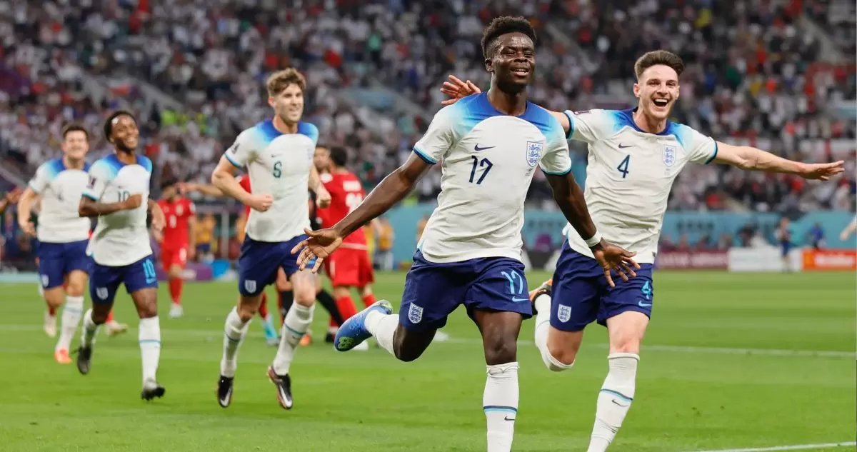 Inglaterra humilló a Irán en su debut del Mundial 