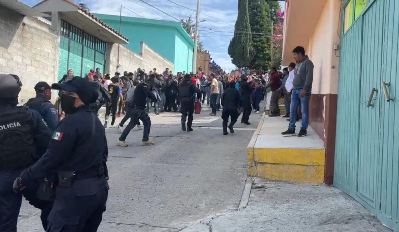  Se arma revolución en Nopalucan, intentan linchar a ladrón