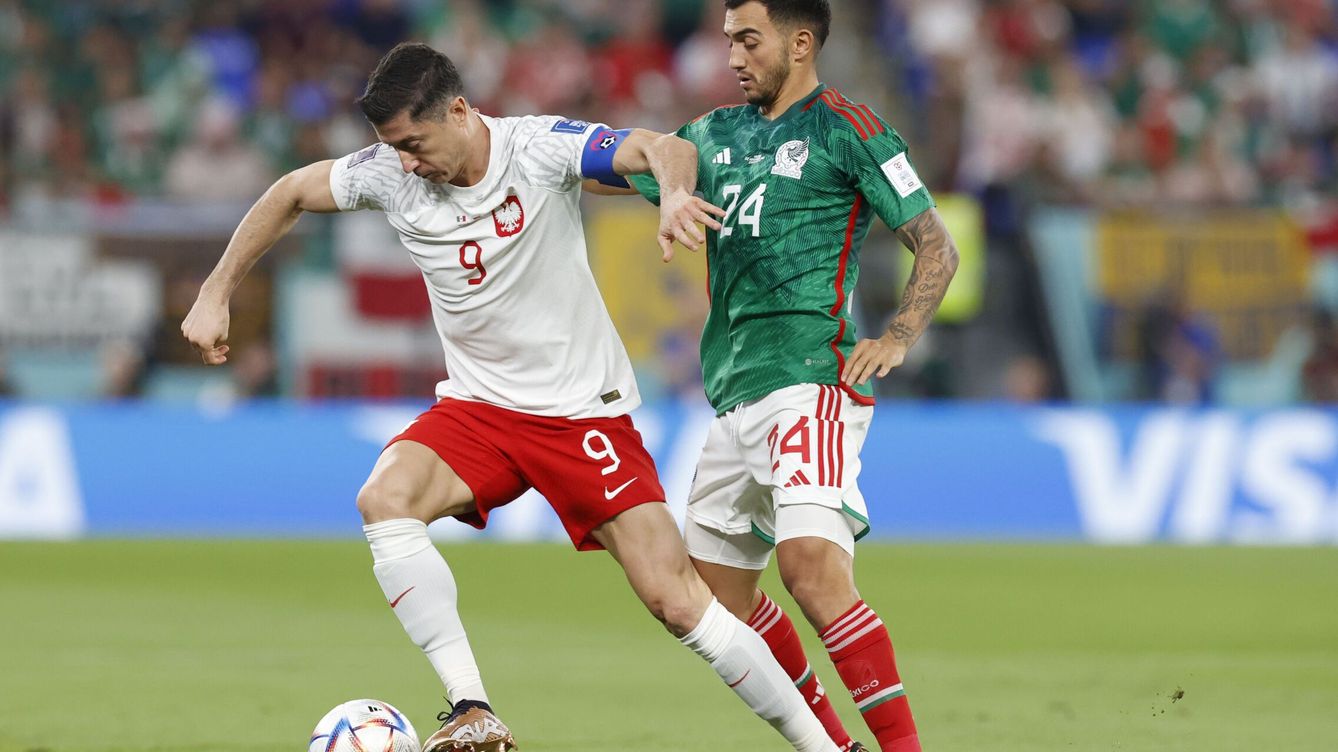 México fue mejor que Polonia, pero empató sin goles en su debut en el Mundial