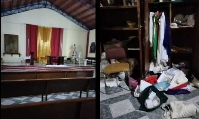 Ladrón casi termina linchado tras ser sorprendido robando una capilla en Izúcar de Matamoros