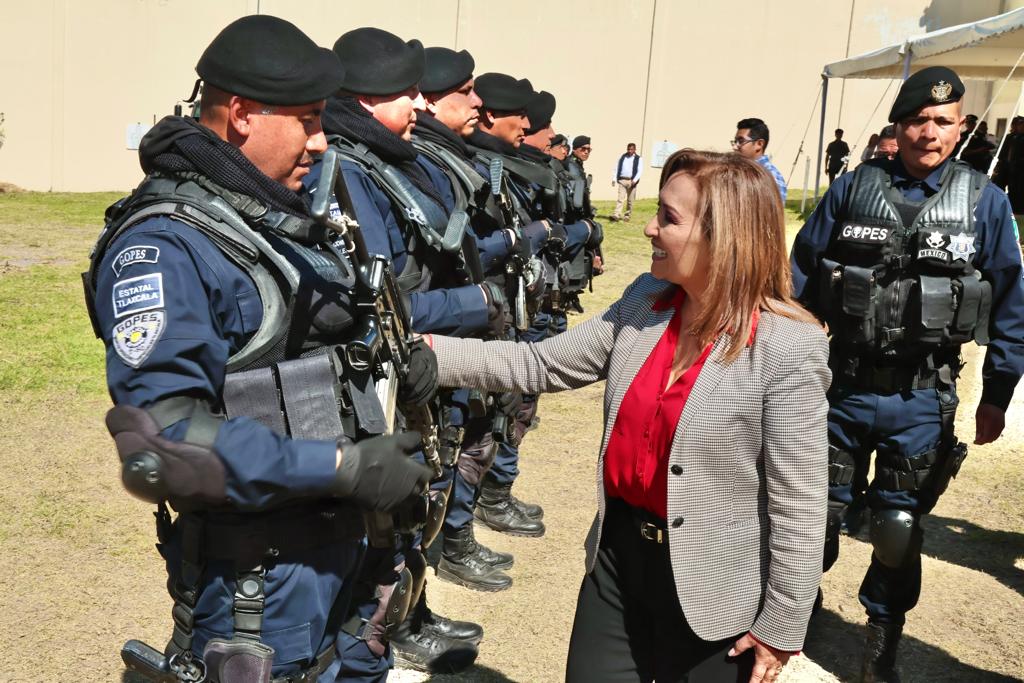 Las fuerzas policiales mantienen a Tlaxcala como una entidad segura: LCC