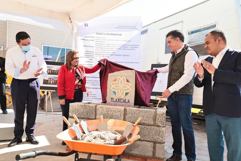 Pone en marcha gobernadora Lorena Cuéllar construcción de la unidad de hemodinamia