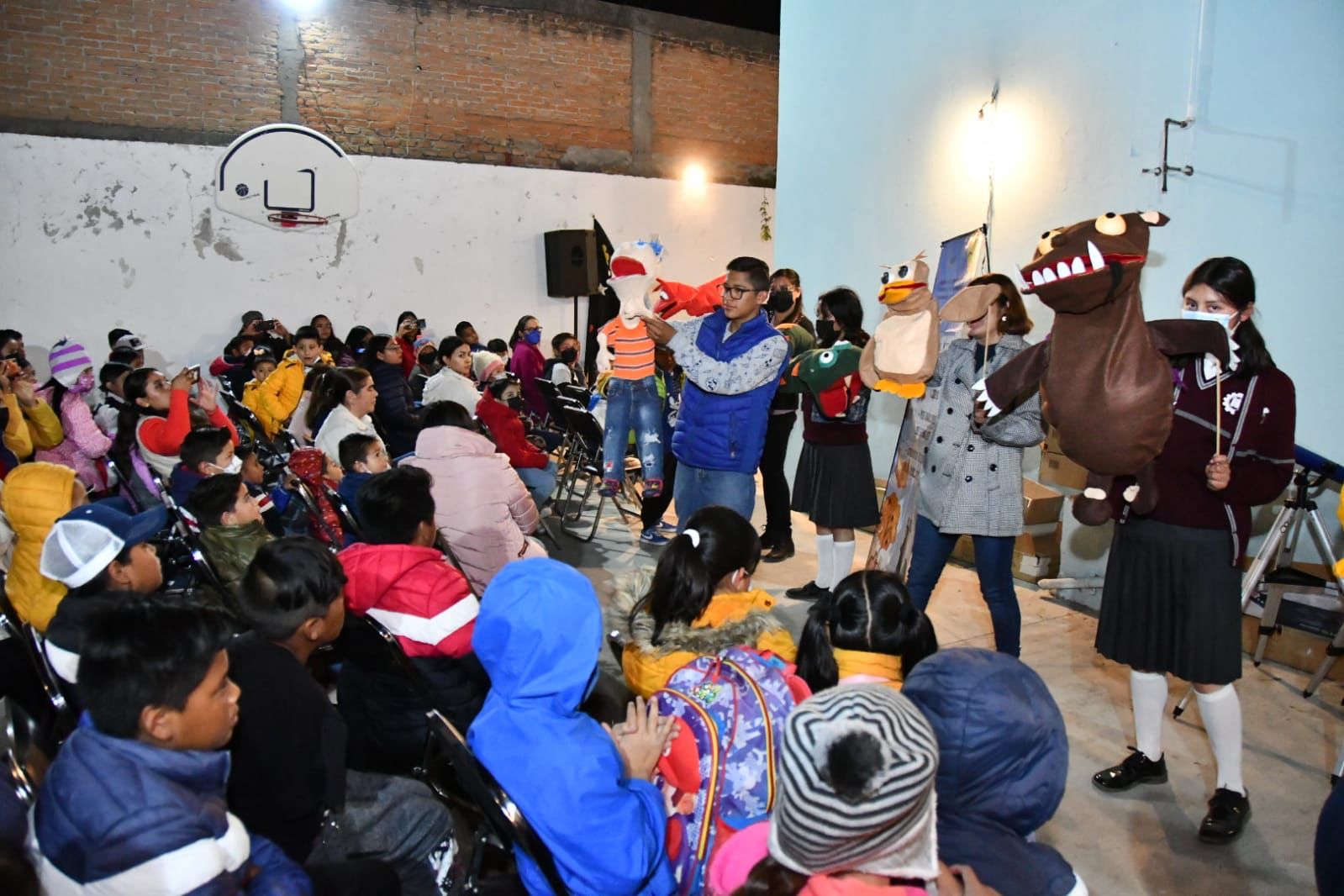 Ayuntamiento de Huamantla lleva a cabo “Biblioteca Nocturna”