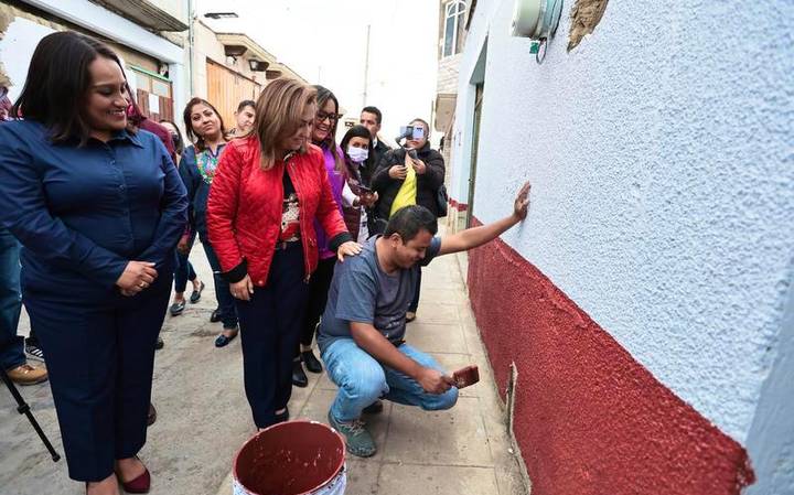 En el municipio de Sanctorum inicia programa “Pintando tu Fachada”