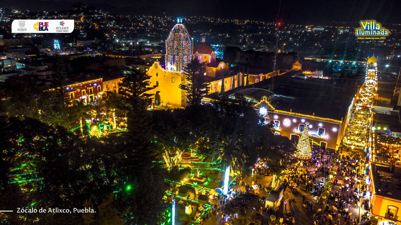 Villa Iluminada de Atlixco estará hasta el próximo 8 de enero, ¡visítala!
