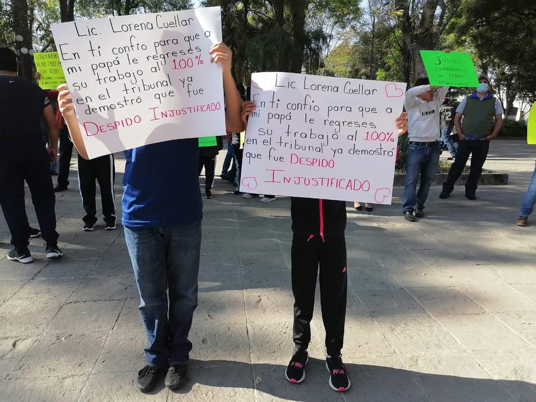 Buscan extrabajadores de COBAT ser restituidos o resolución a laudos