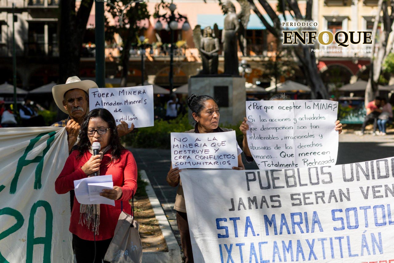 Retorno de la minera Almaden Minerals podría agravar estabilidad social de Ixtacamaxtitlán denuncian pobladores