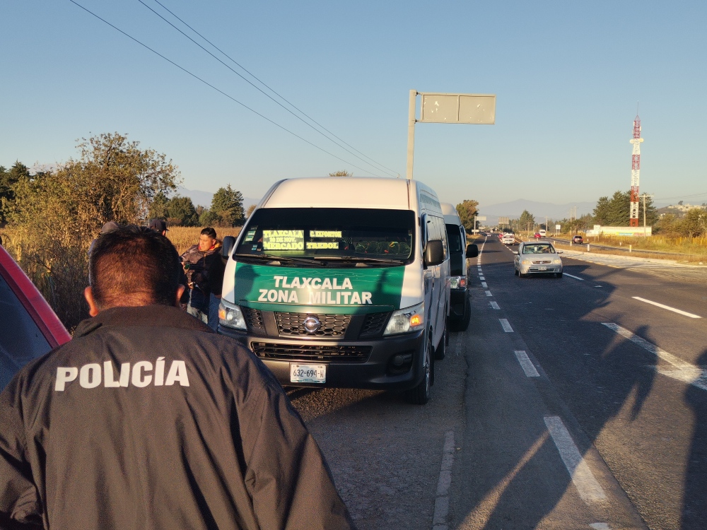 Hieren de bala a operador de transporte público, en Panotla; fue llevado a un nosocomio