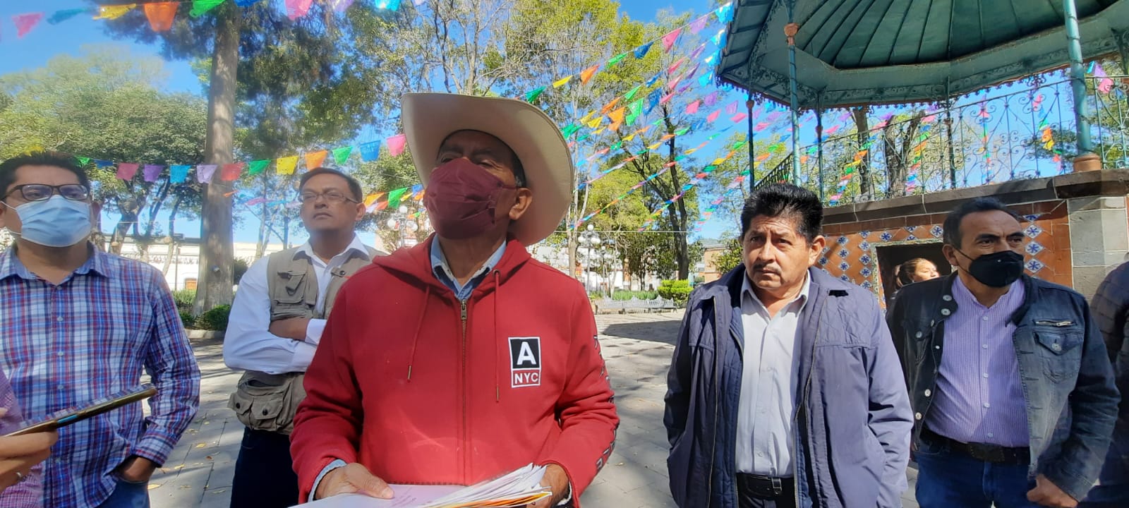 Van agricultores de Tlaxcala por aumento a presupuesto