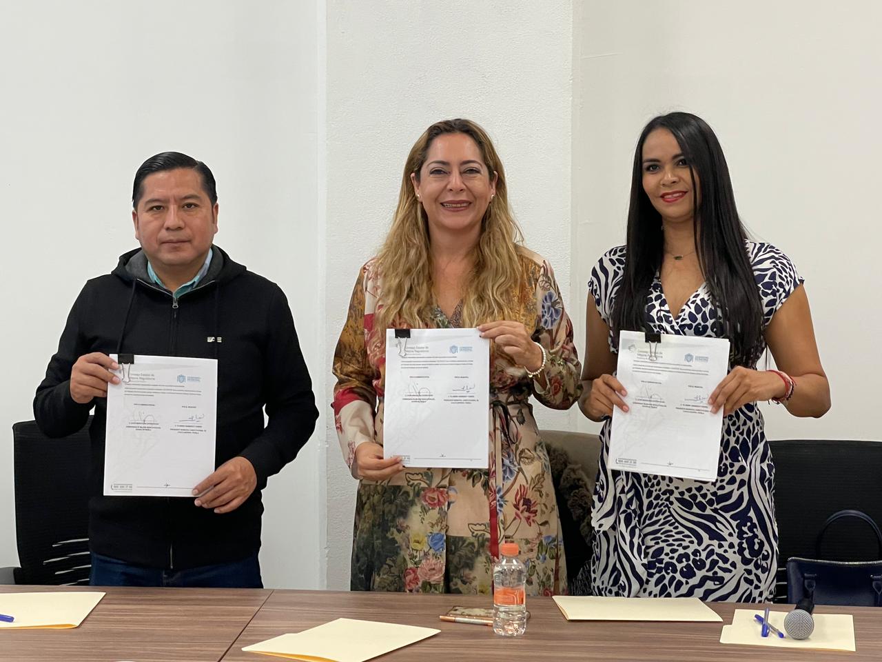 Ayuntamiento de Cuautlancingo firma convenio de colaboración con la Comisión de Mejora Regulatoria del Estado