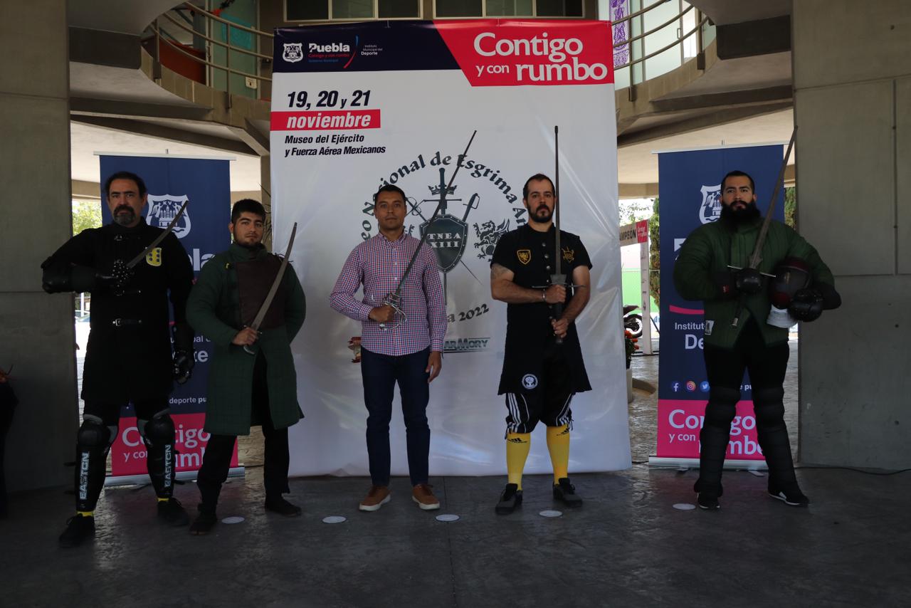 Puebla será sede del Torneo Nacional de Esgrima Antigua