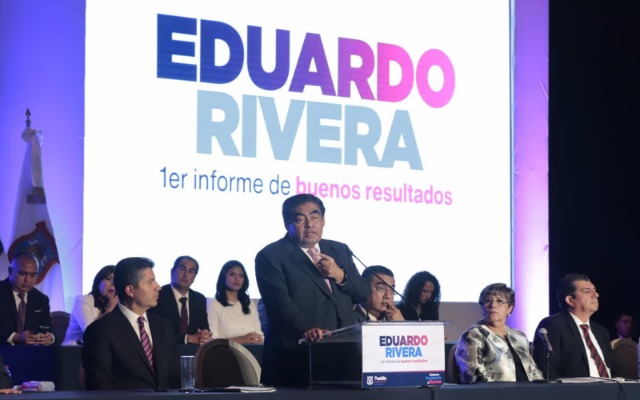 Destaca Barbosa que Eduardo Rivera es por primera vez un alcalde libre de amenazas y presiones