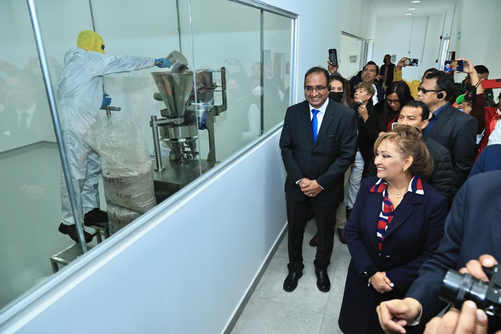 Inauguró gobernadora segunda planta de la empresa internacional DXN en CIX I